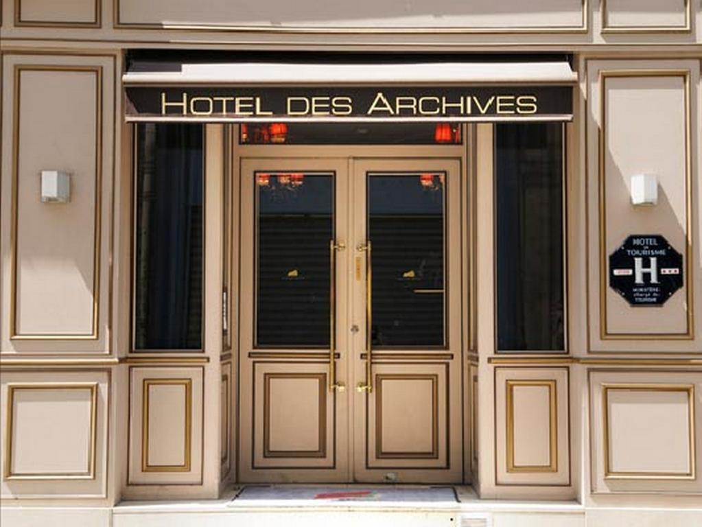 Hotel Des Archives Paris Bagian luar foto