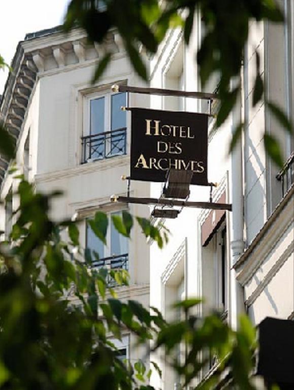Hotel Des Archives Paris Bagian luar foto